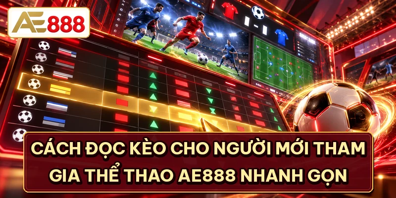 Cách đọc kèo cho người mới tham gia thể thao AE888 nhanh gọn