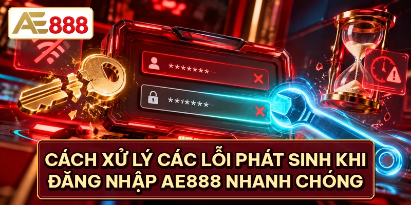 Cách xử lý các lỗi phát sinh khi đăng nhập AE888 nhanh chóng